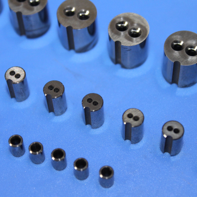 High Performance Tungsten Carbide Twin Hole Nozzle For Industrial Use
