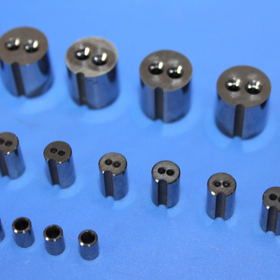High Performance Tungsten Carbide Twin Hole Nozzle For Industrial Use