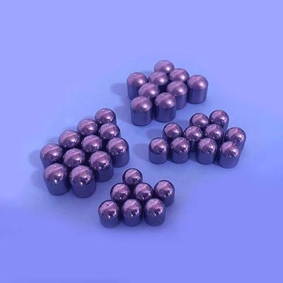 Customized Tungsten Carbide Button with Dome Button Design Made from 100% Virgin Tungsten Carbide