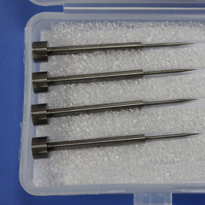 High Precision Cemented Carbide Pin with 0.02mm Sharp Tip Diameter