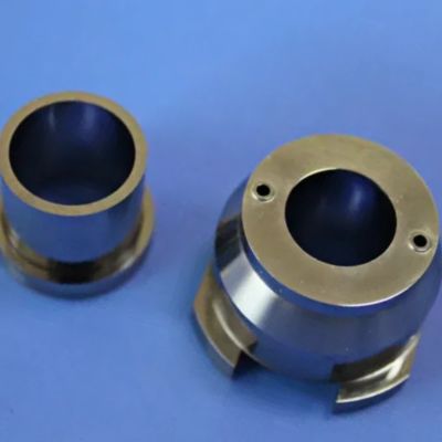 Non-magnetic Tungsten Carbide Core Ring with Magnetic Permeability <1.002 and Residual Magnetization <0.05 mT Made from 100% Virgin Material