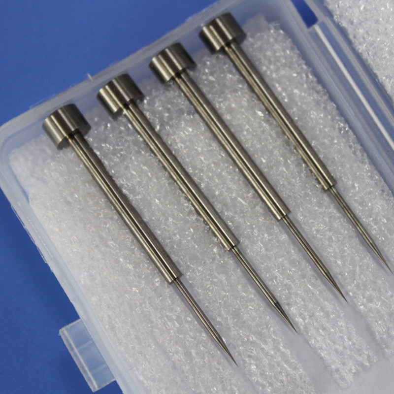 High Precision Cemented Carbide Pin with 0.02mm Sharp Tip Diameter