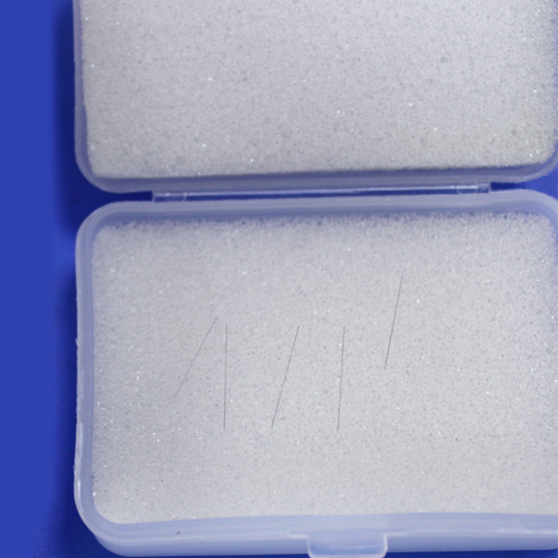 Surgery Spare Parts Super Fine Tungsten Carbide Needles Φ0.04mm